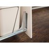 Hardware Resources Polished Chrome Door Mounting Kit for CAN-EBM Series CAN-DOORKITPC